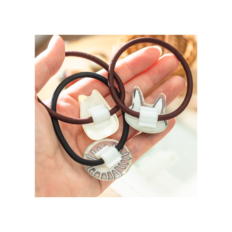 ÉLASTIQUE À CHEVEUX TRANSPARENT JIJI - KIKI LA PETITE SORCIÈRE
