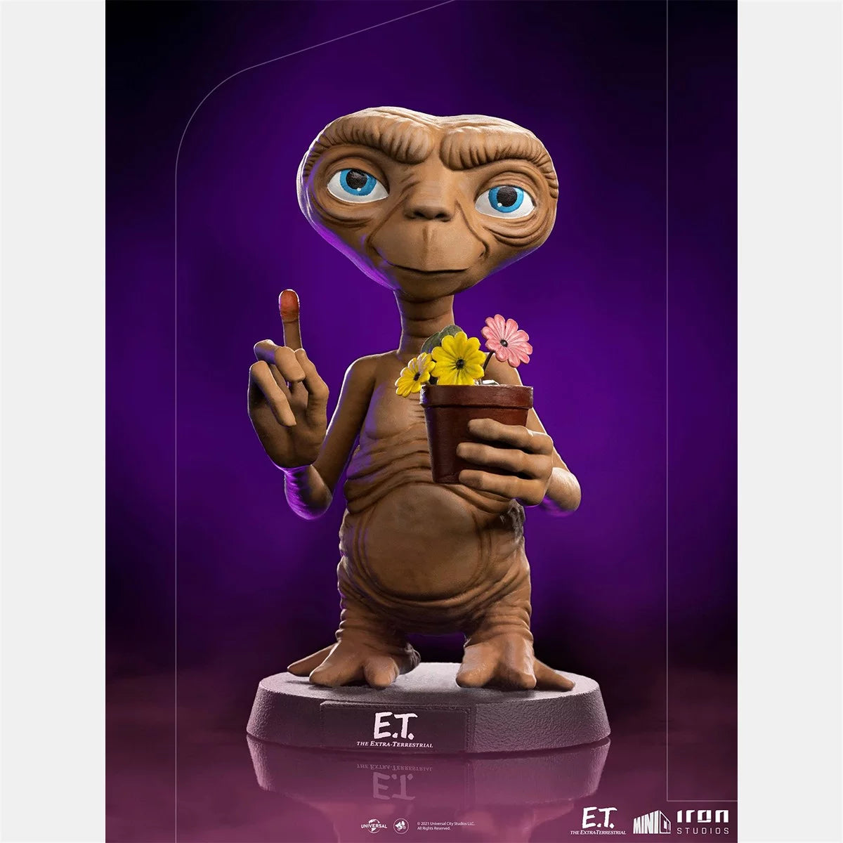 Iron Studios - MiniCo - E.T. - The Extra Terrestrial - E.T (40th Anniversary) Statue 15cm - flash vidéo