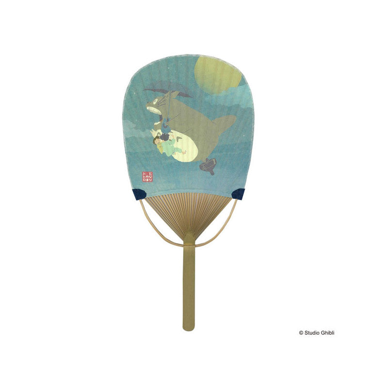 ÉVENTAIL BAMBOU TOTORO VOLANT - MON VOISIN TOTORO