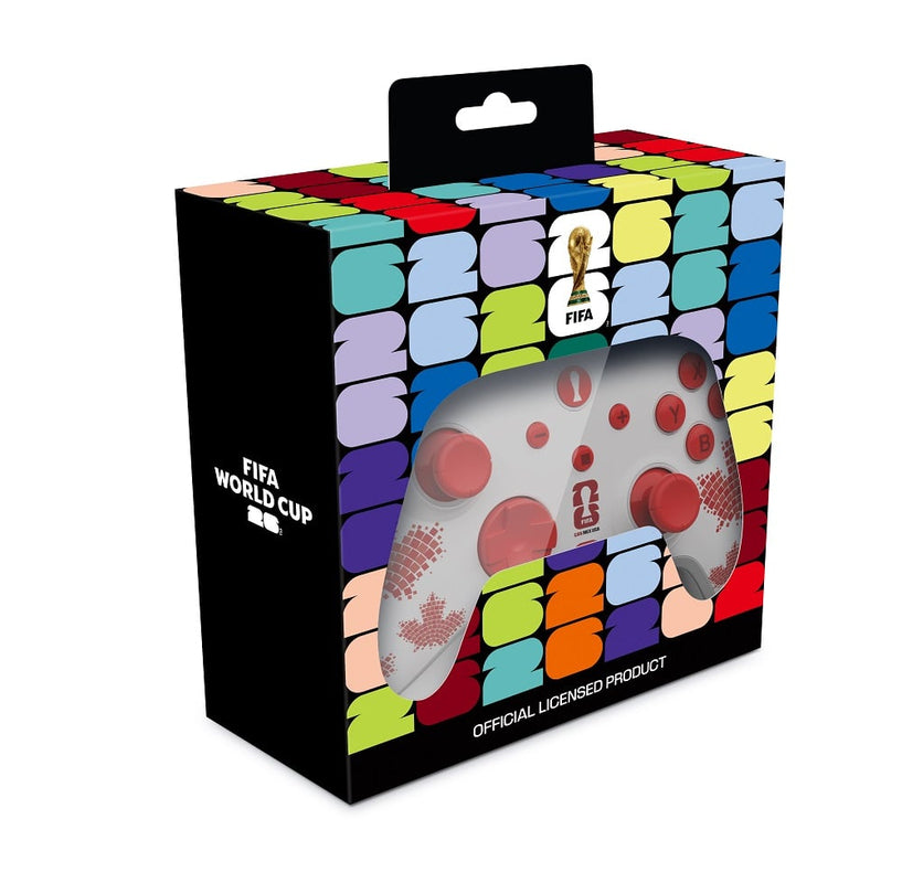 FIFA WorldCup 26 - AURORA+ Manette sans fil Canada pour Switch, Switch 2, PC, Android et IOS