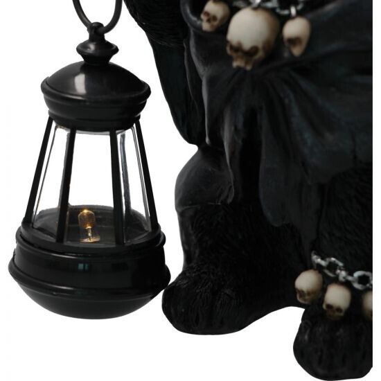 Nemesis Now - Figurine de collection Féline faucheuse avec lanterne 18.5cm - flash vidéo