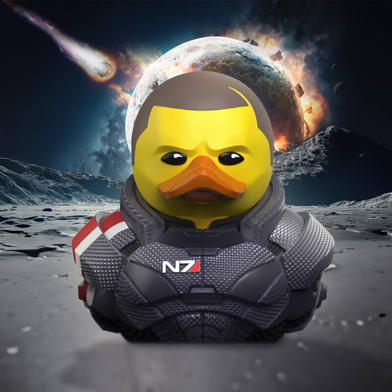 TUBBZ Canard de bain - Mass Effect - Commandant Shepard (Édition Limitée)