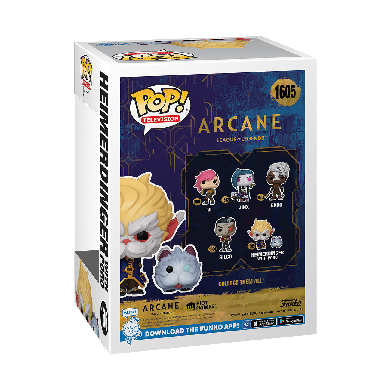 Funko Pop! TV: Arcane: League of Legends - Heimerdinger with Poro - flash vidéo