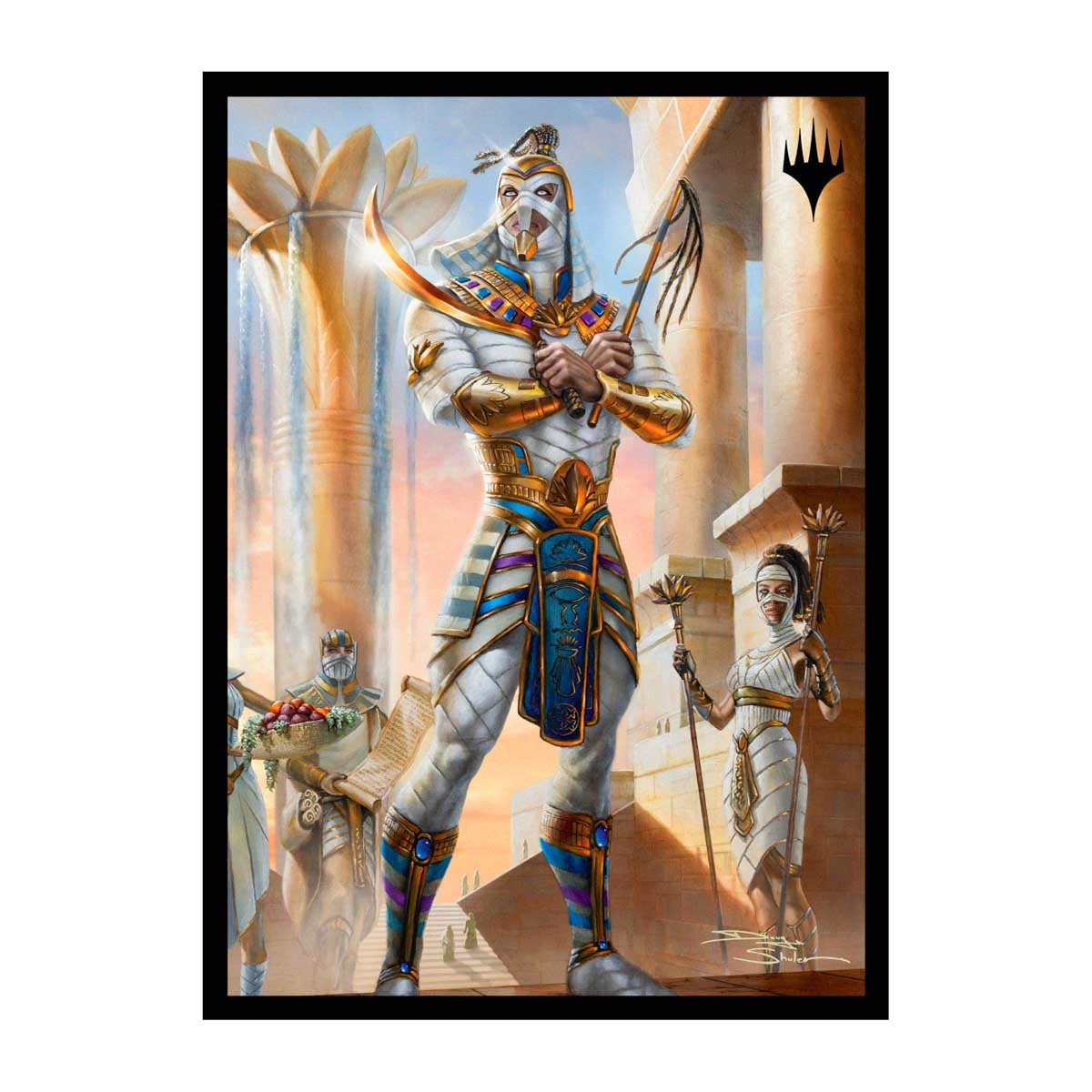 Ultra Pro - Magic: The Gathering - Aetherdrift - Sachet de 100 protèges cartes standard Temmet, Naktamun's Will (66 x 91 mm) - flash vidéo