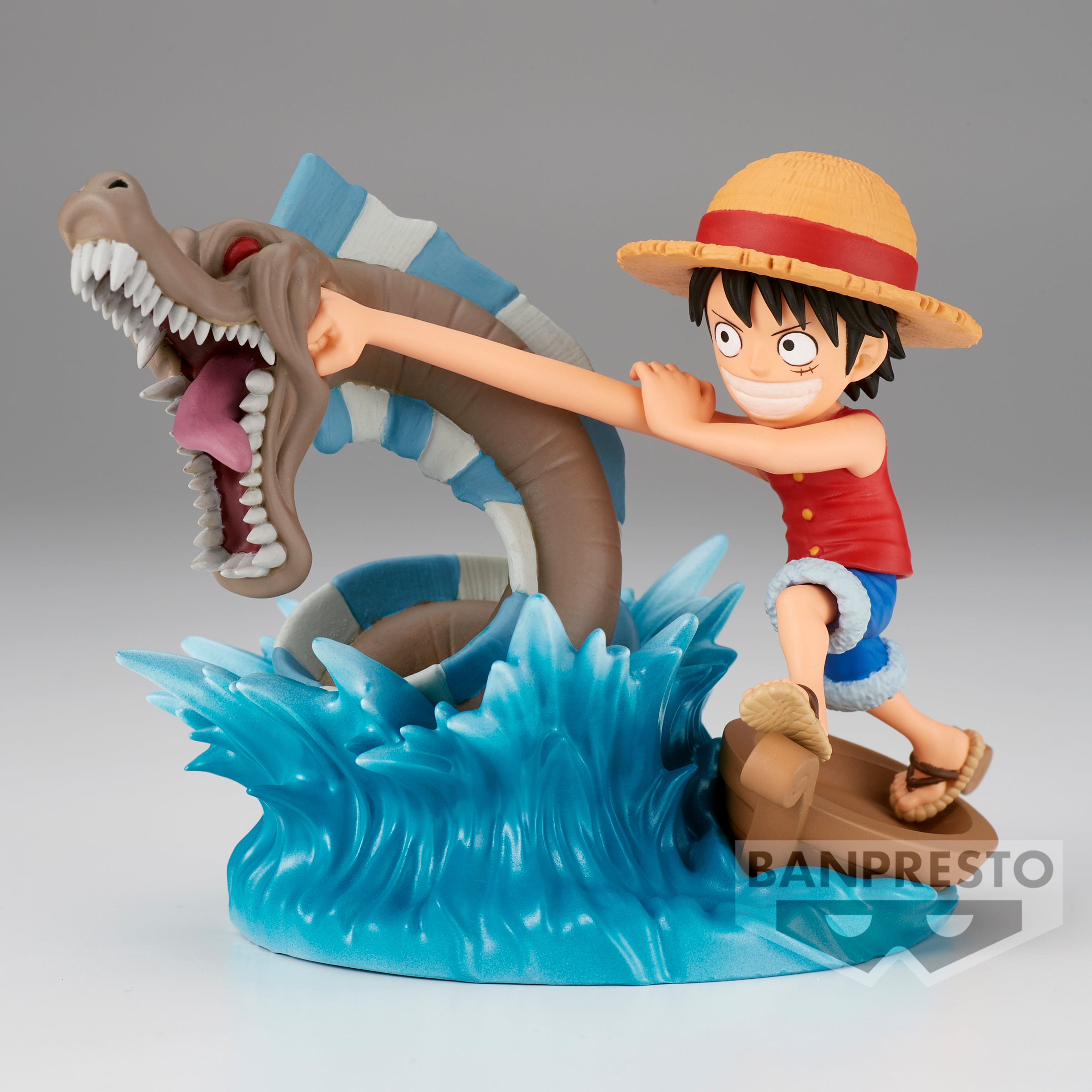 One Piece WCF - Log Stories - Monkey D. Luffy Vs Local Sea Monster 7cm - flash vidéo