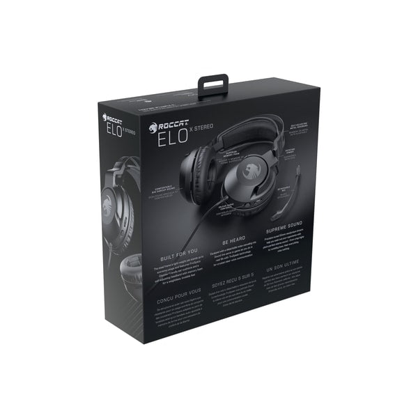 Turtlebeach - Casque de jeu multiplateforme filaire Elo X Stereo pour PC, Mac, Xbox, PlayStation et appareils mobiles - flash vidéo