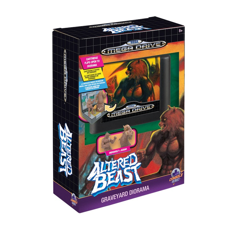 Console Heroes - Mega Drive - Altered Beast (Graveyard) Diorama 7cm
