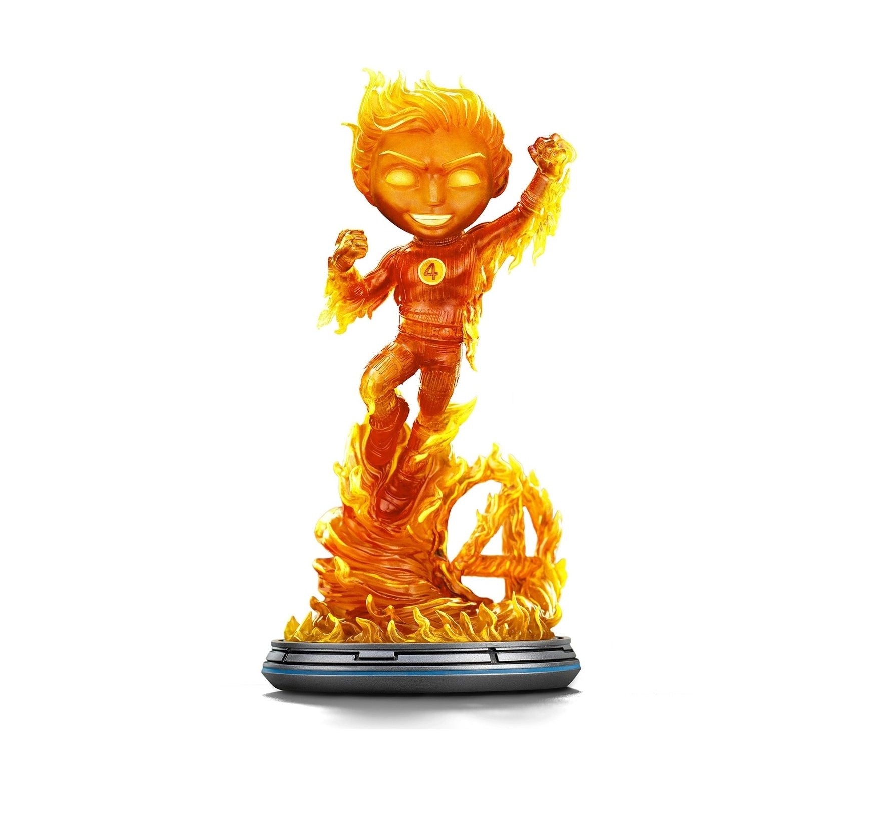 Iron Studios - MiniCo - Marvel - The Fantastic Four: First Steps - Human Torch Statue 21cm