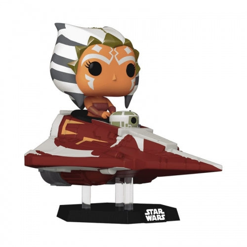 Funko Pop! Rides Super Deluxe: Star Wars: The Clone Wars - Ahsoka Tano in Delta 7 Jedi Starfighter