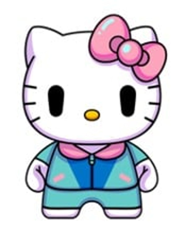 YuMe - Hello Kitty & Friends - City Pop Edition - Peluche DZNR Hello Kitty (Display 6 unités)