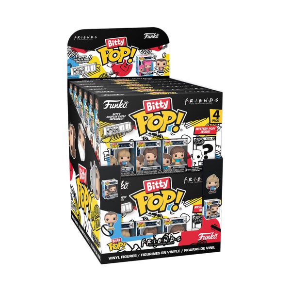 Funko Bitty Pop! 4-Pack: Friends Display (12 units) - flash vidéo