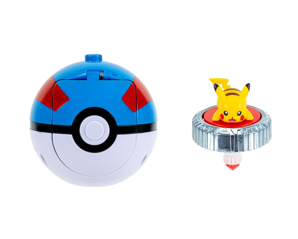 Pokémon - Battle Spinner Pack - Pikachu #2 et Super Ball