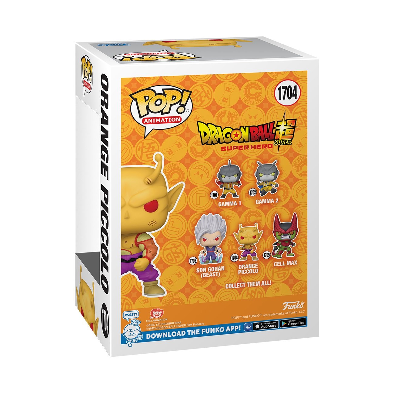 Funko Pop! Animation: Dragon Ball Super: Super Hero - Orange Piccolo - flash vidéo