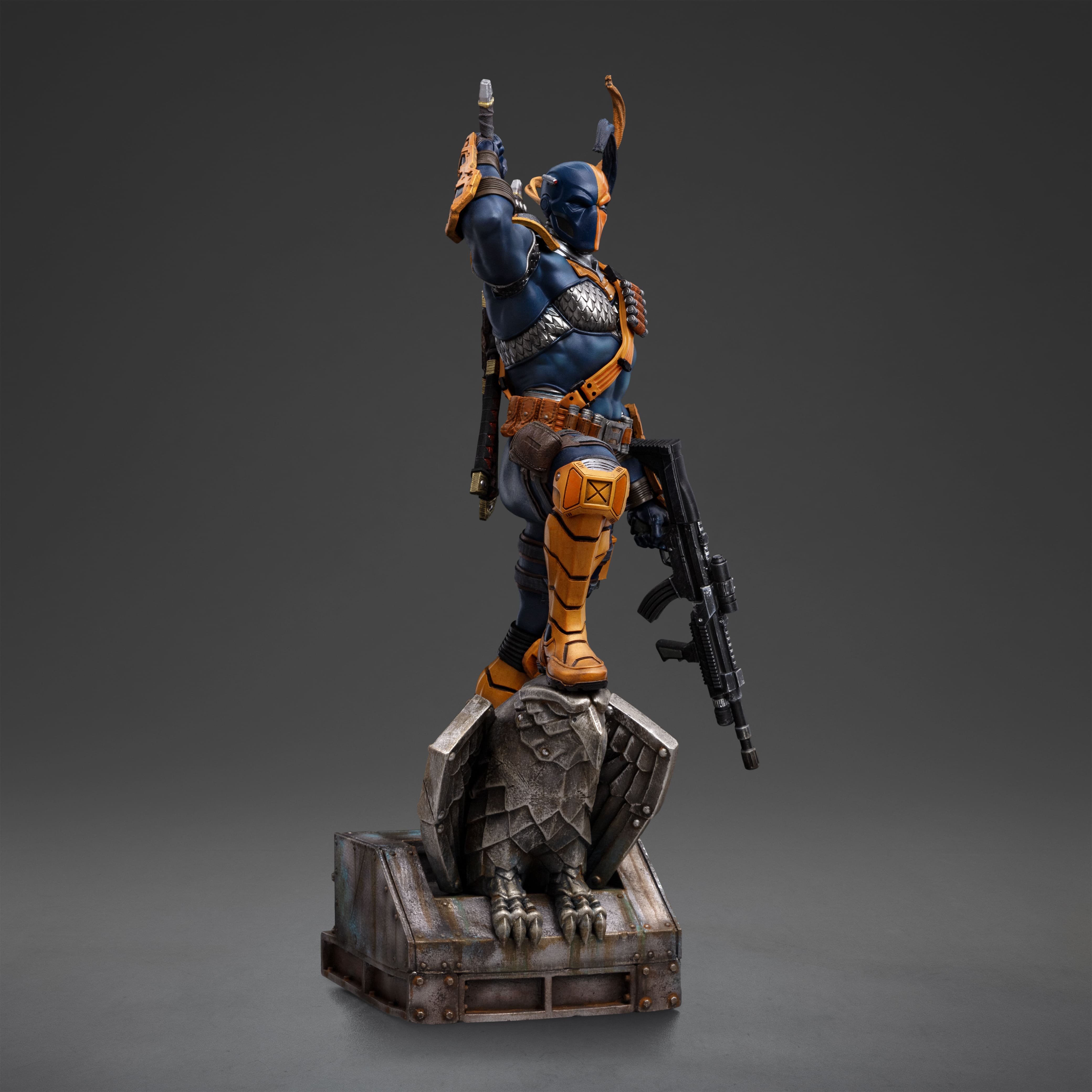 Iron Studios - Art Scale 1/10 - DC Comics Series 9 - Deathstroke Statue 25cm - flash vidéo
