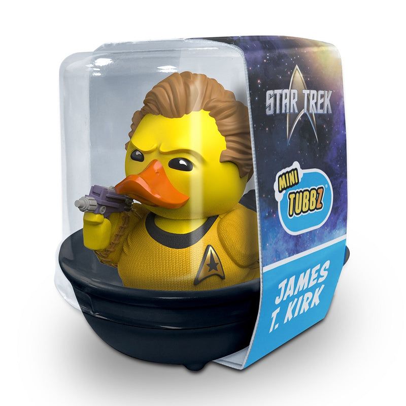 Numskull - Mini TUBBZ Canard de bain - Star Trek - James T. Kirk (Édition baignoire) - 5cm