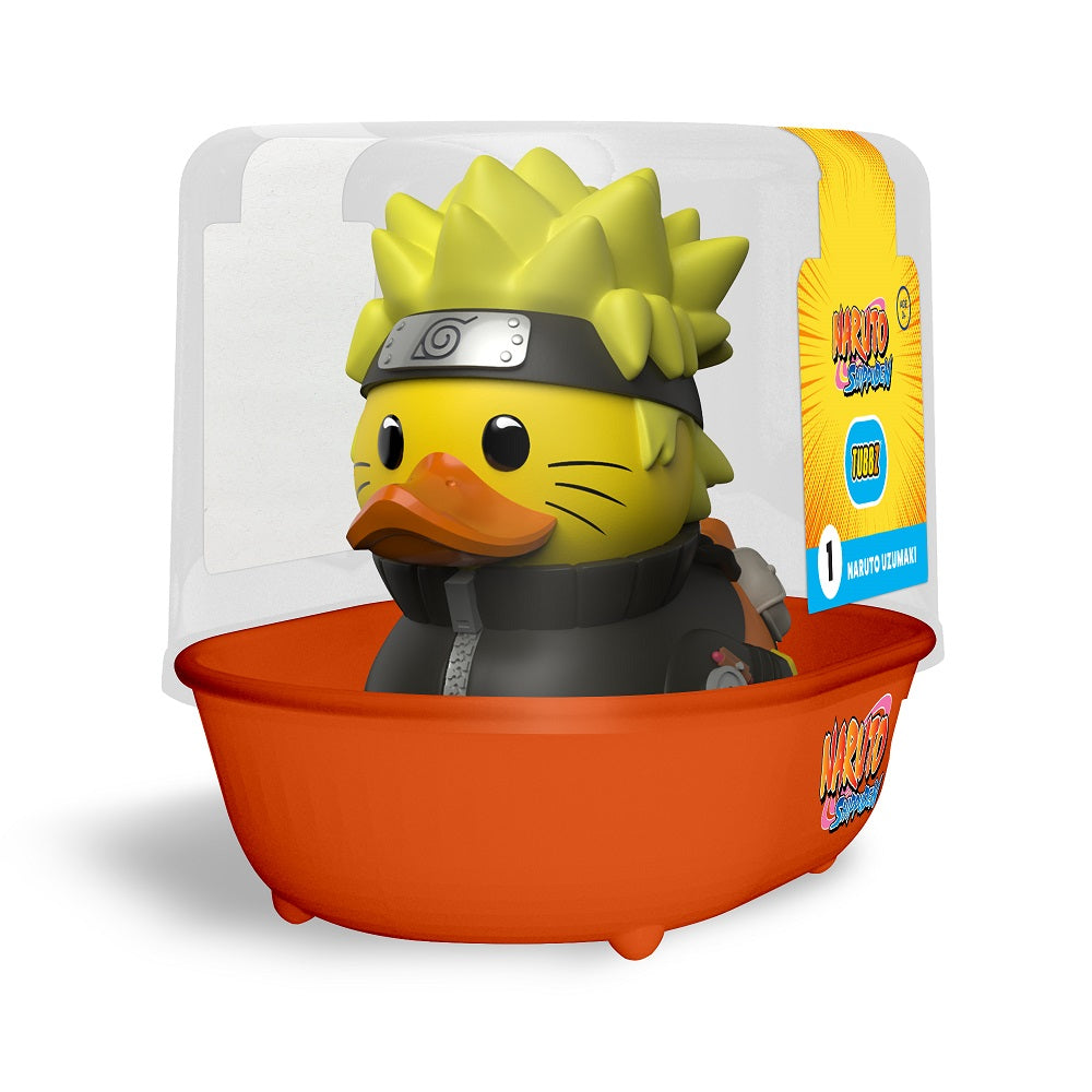 Numskull - TUBBZ Canard de bain - Naruto Shippûden - Naruto Uzumaki (Première Édition) - 9cm - flash vidéo