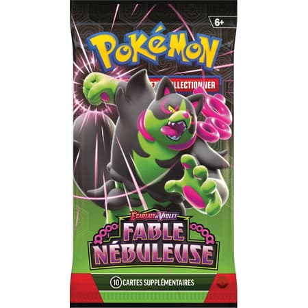 Pokémon JCC - Écarlate et Violet - Collection Illustration Spéciale Fable Nébuleuse Amphinobi-ex ou Hyporoi-ex (1x coffret aléatoire) - flash vidéo