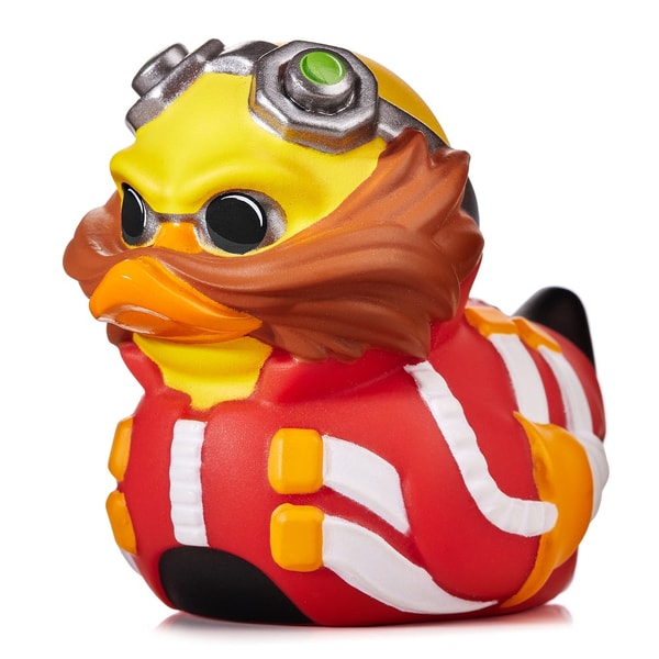 Numskull - Mini TUBBZ Canard de bain - Sonic le Hérisson - Dr Eggman (Édition baignoire) - flash vidéo