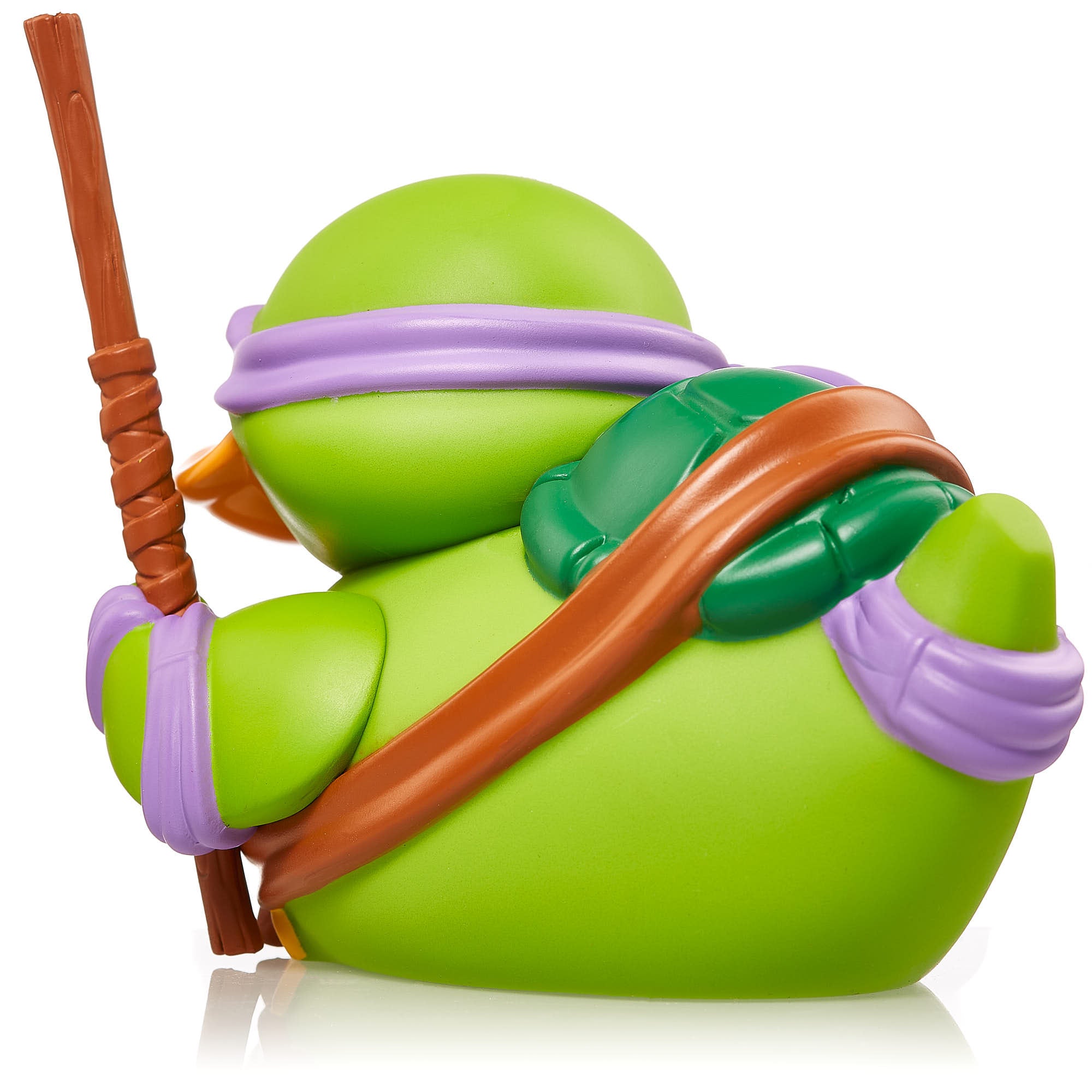 Numskull - Mini TUBBZ Canard de bain - Tortues Ninja - Donatello (Édition baignoire) - 8cm - flash vidéo