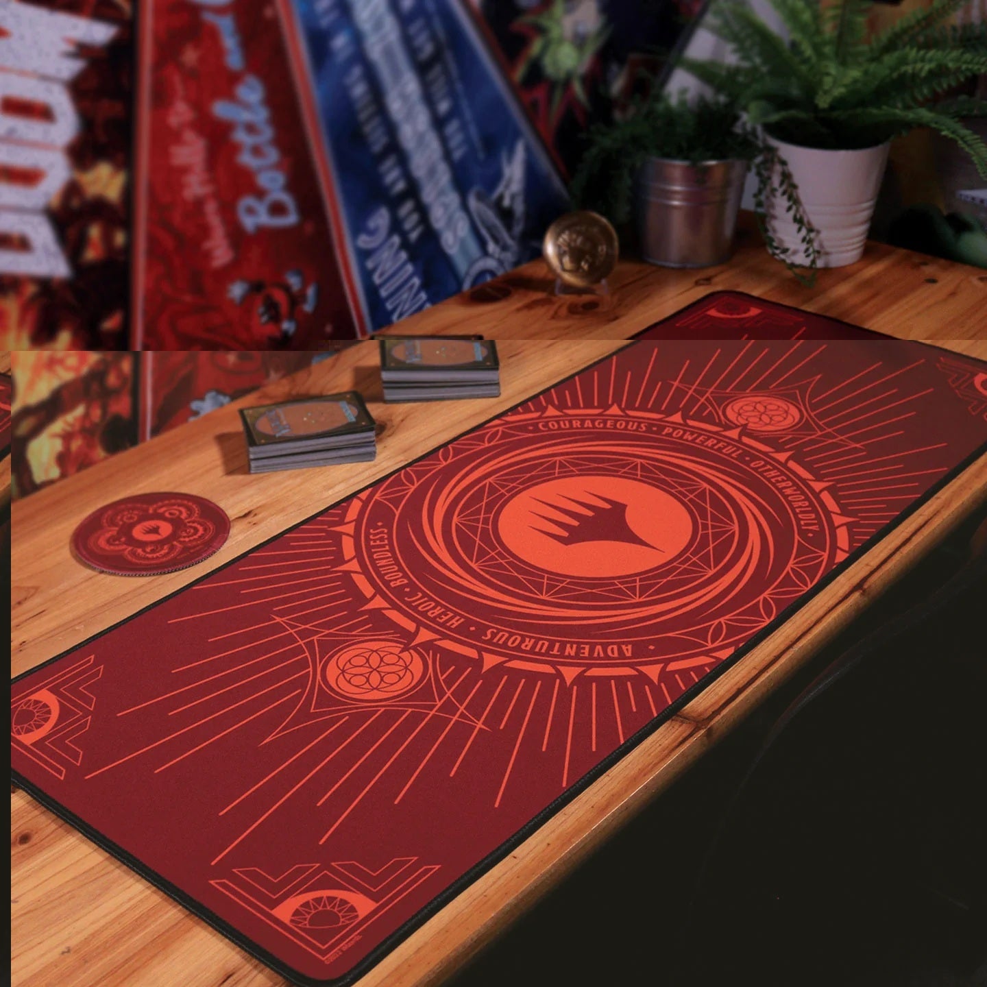 Magic: the Gathering - Tapis de bureau et ensemble de sous-verres
