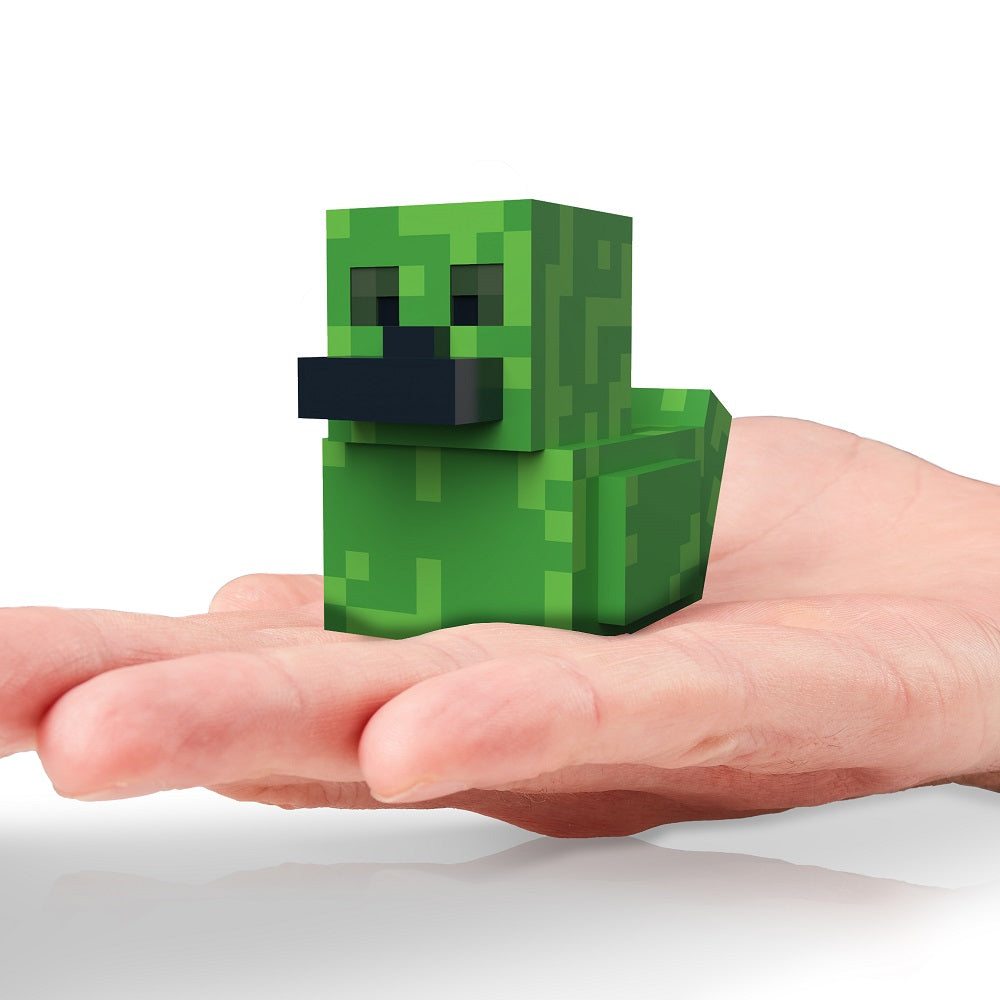 Numskull - Mini TUBBZ Canard de bain - Minecraft - Creeper (Édition baignoire) - 8cm - flash vidéo