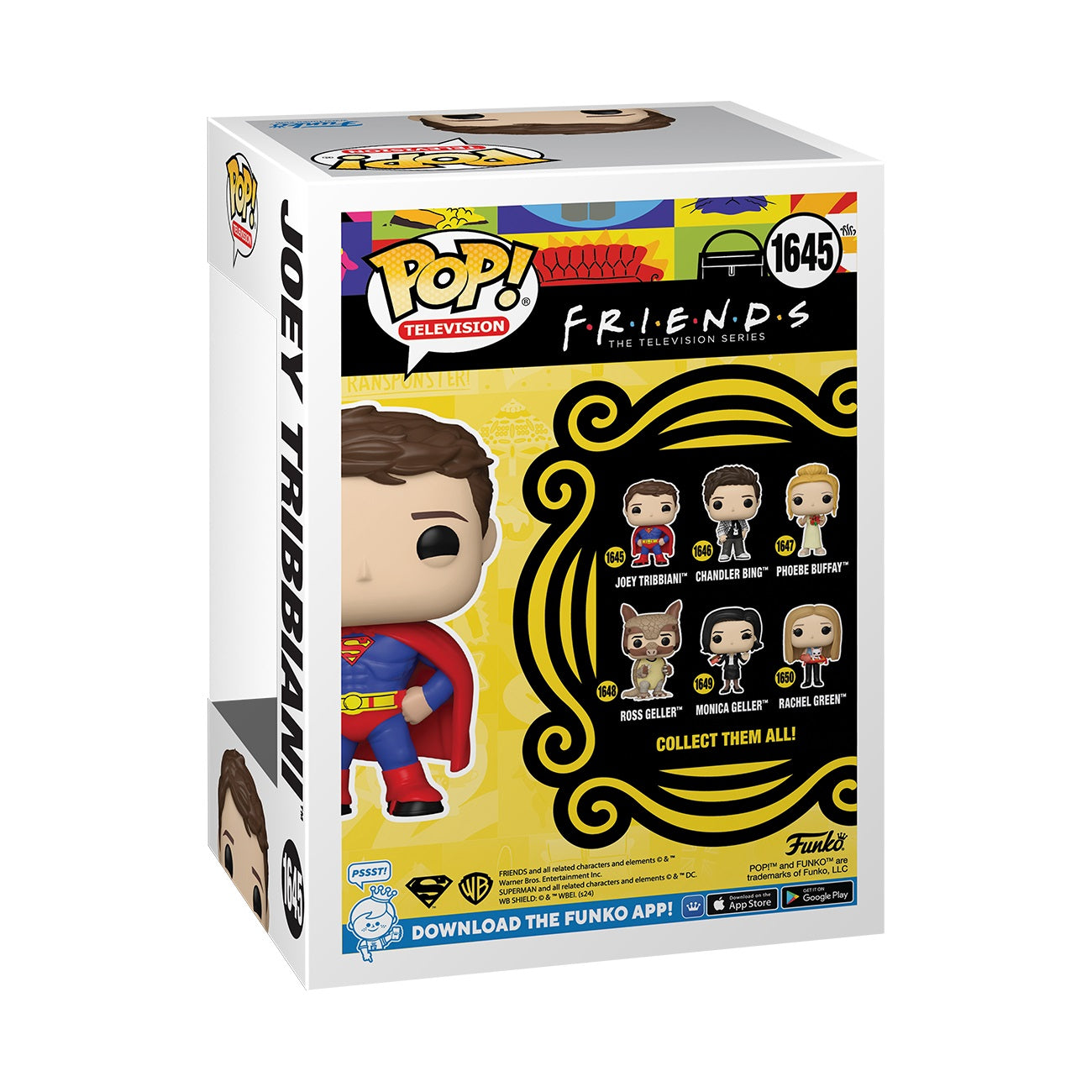 Funko Pop! TV: Friends (S6) - Joey Tribbiani - flash vidéo