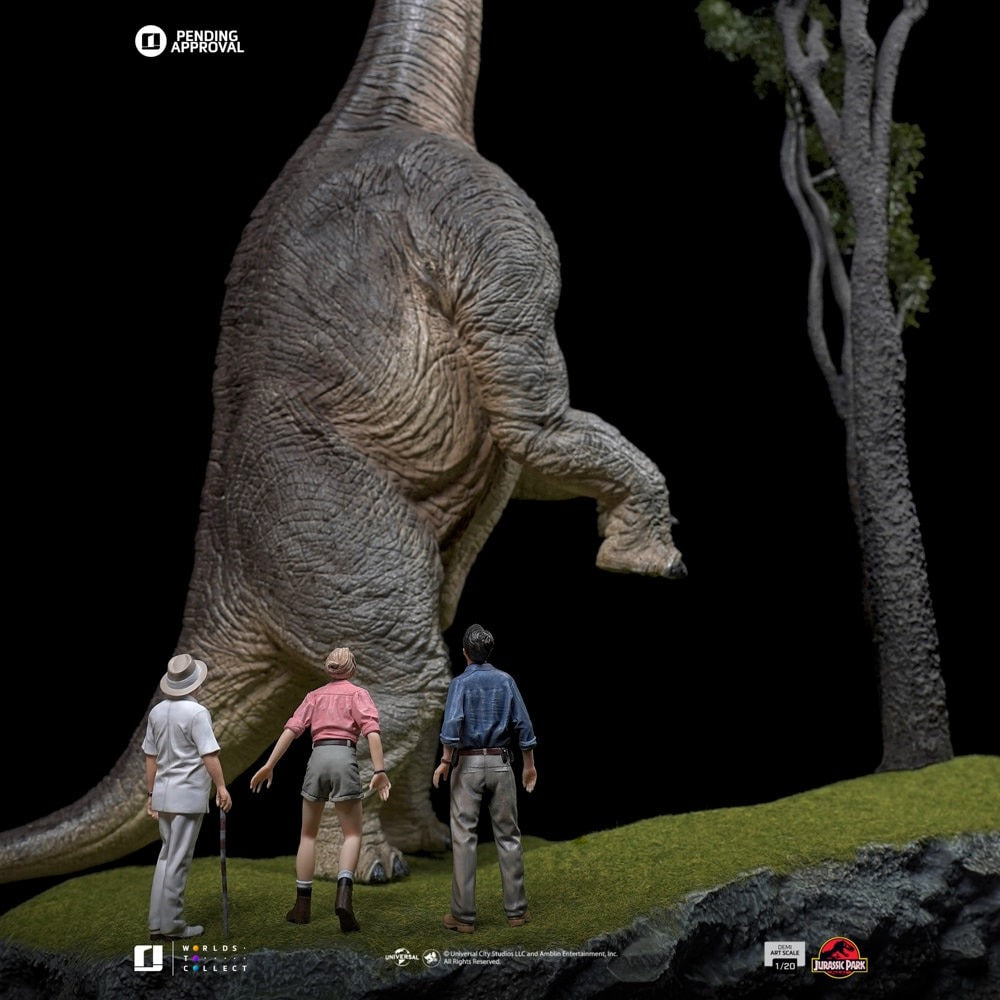 Iron Studios - Demi Art Scale 1/20 - Jurassic Park - "Welcome to Jurassic Park" Special Edition Statue 80cm