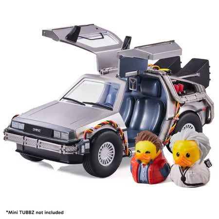 Numskull - TUBBZ Canard de bain - Retour vers le Futur - Delorean (Édition véhicule) - 33cm