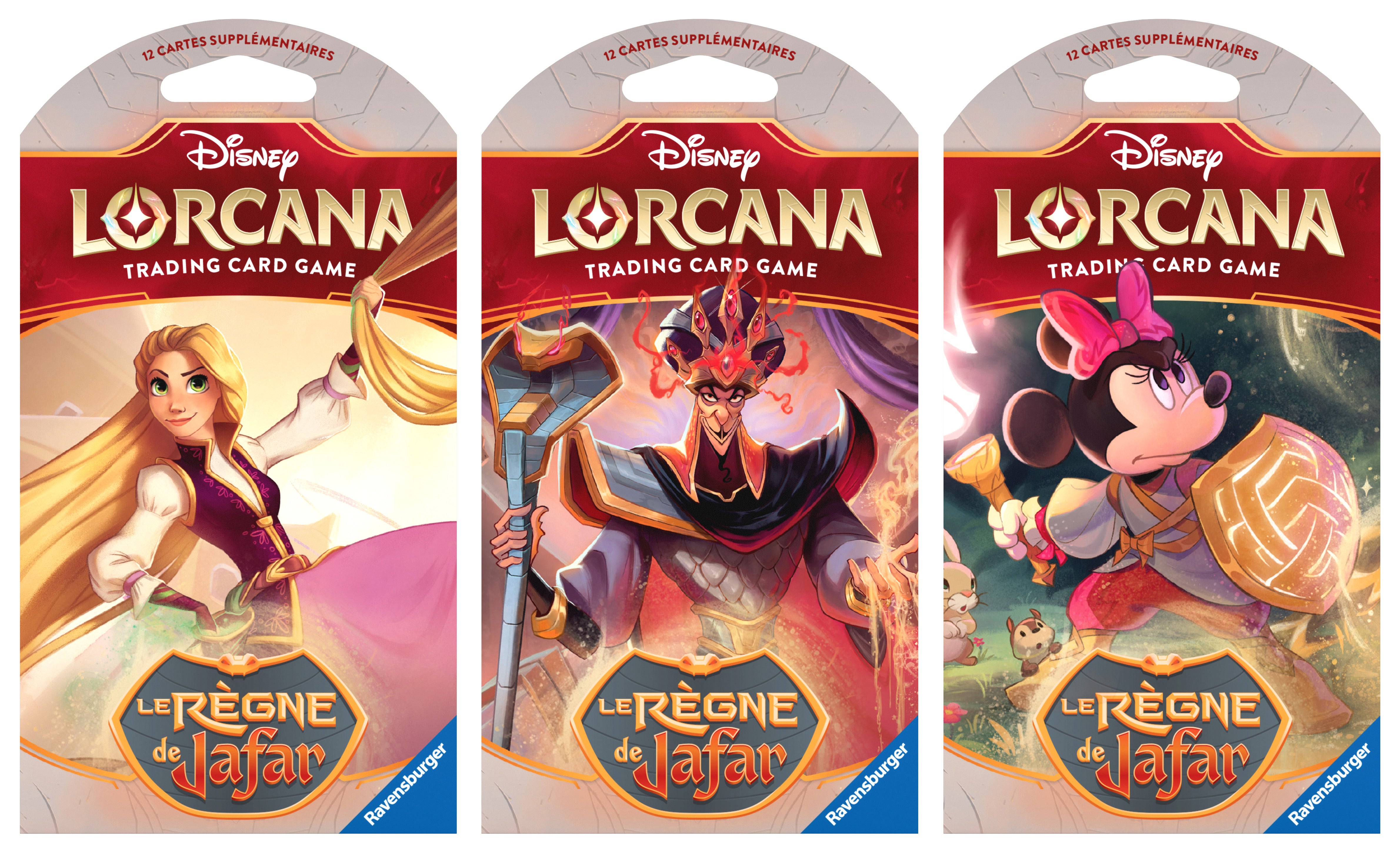 Disney Lorcana JCC : Le Règne de Jafar - Booster sous blister (1x blister cartonné aléatoire)