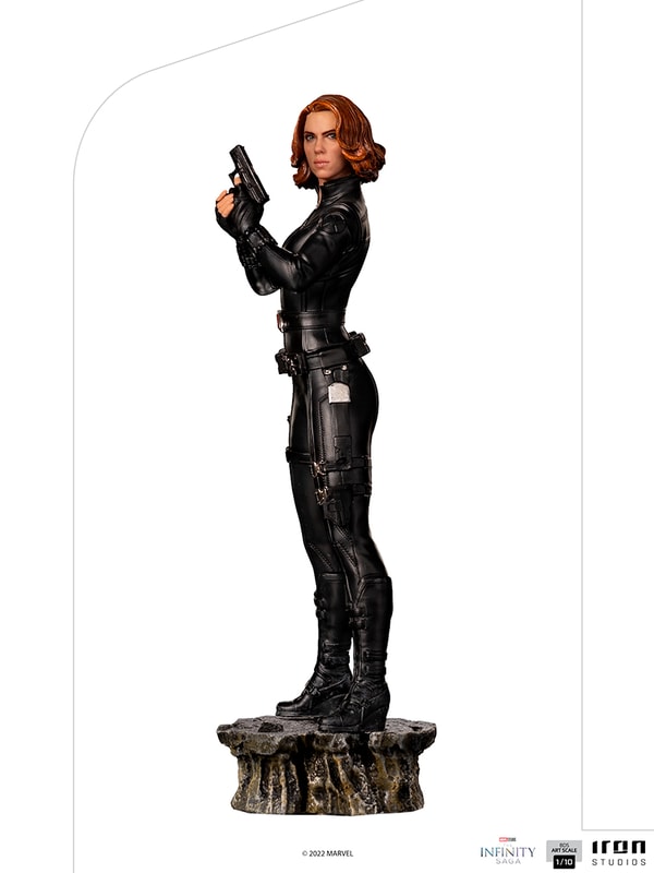 Iron Studios - BDS Arts Scale 1/10 - Marvel - Avengers: The Infinity Saga - Black Widow (Battle of New-York) Statue 19cm - flash vidéo