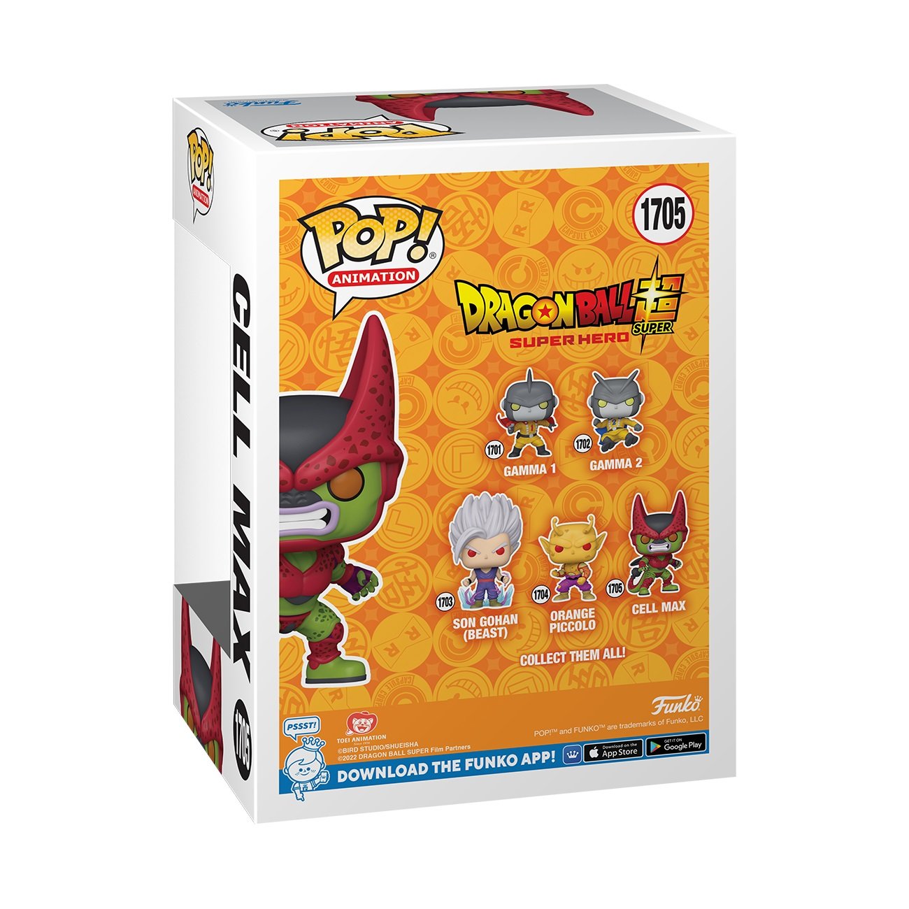 Funko Pop! Animation: Dragon Ball Super: Super Hero - Cell Max - flash vidéo