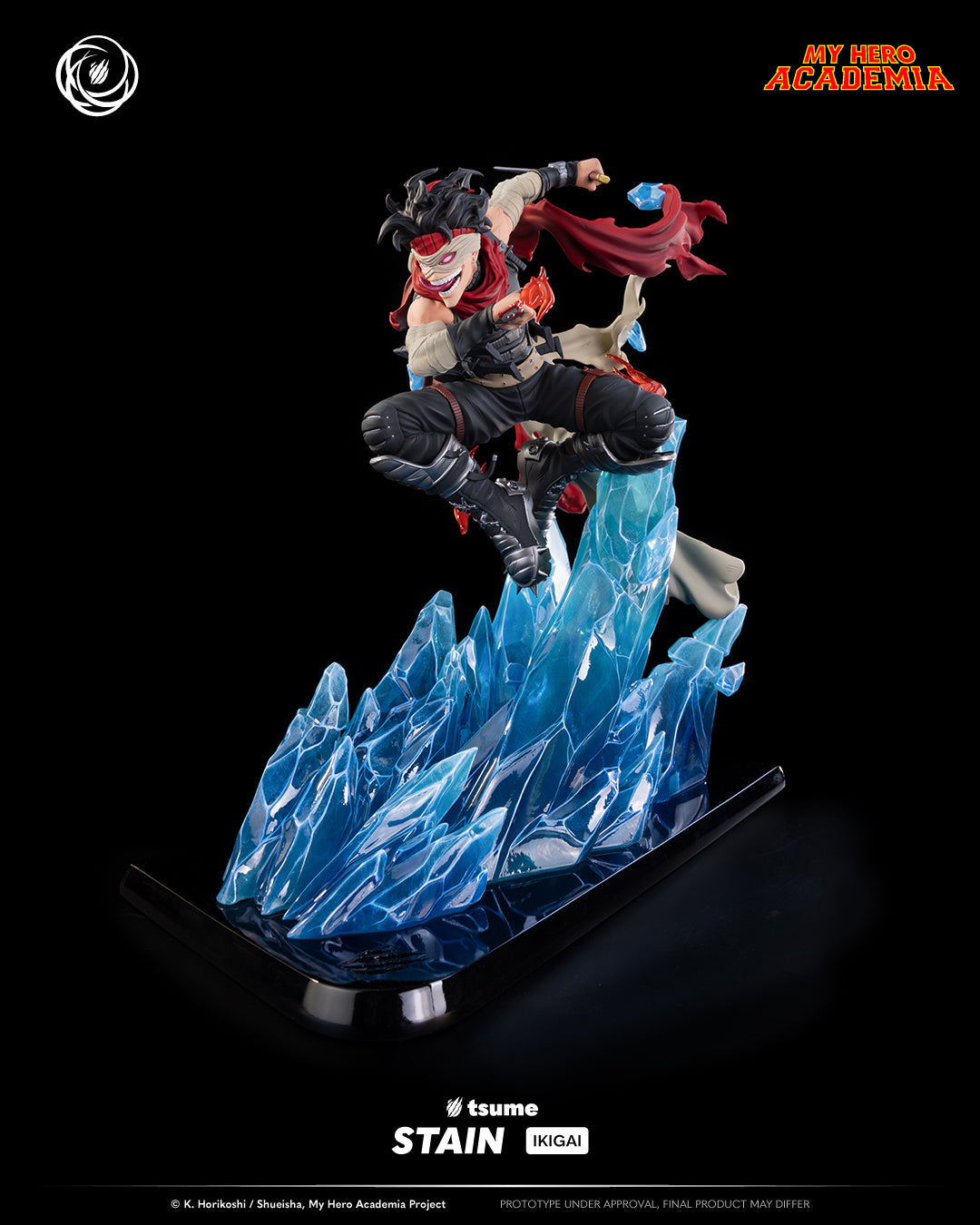 Tsume Art - IKIGAI 1/6 - My Hero Academia - Stain Statue 42cm