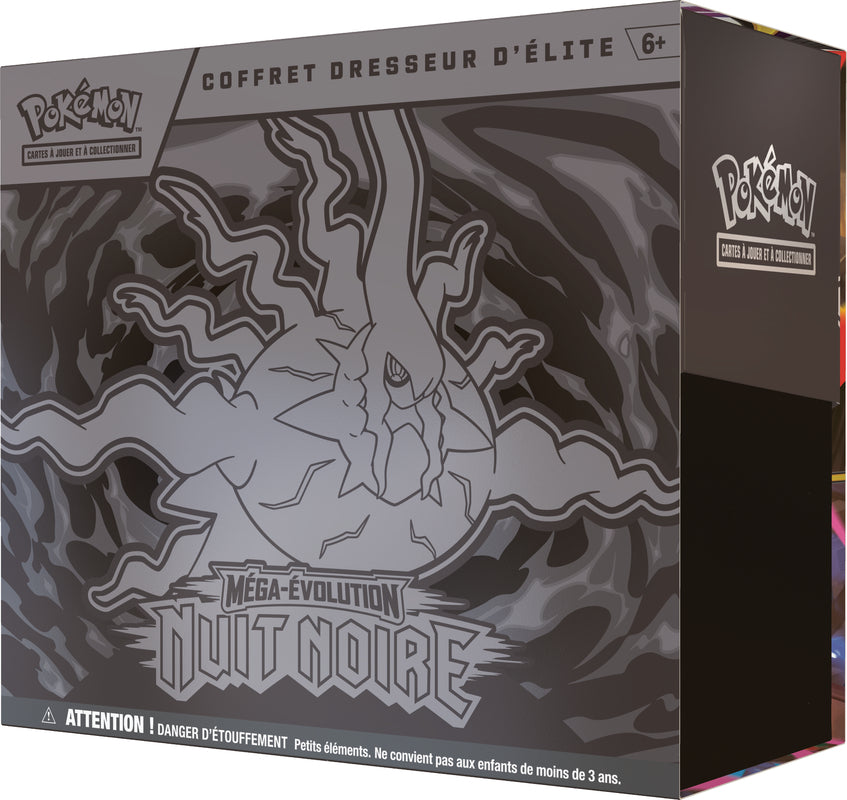 Pokémon JCC : Coffret Dresseur d'Élite Méga-Évolution - ME05 Nuit Noire