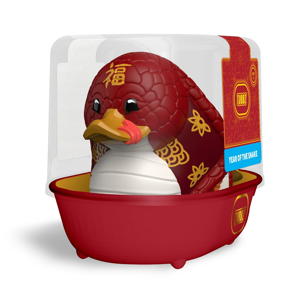 Numskull - TUBBZ Canard de bain - Numskull - Nouvel an chinois "Serpent" (Première Édition) - 9cm - flash vidéo