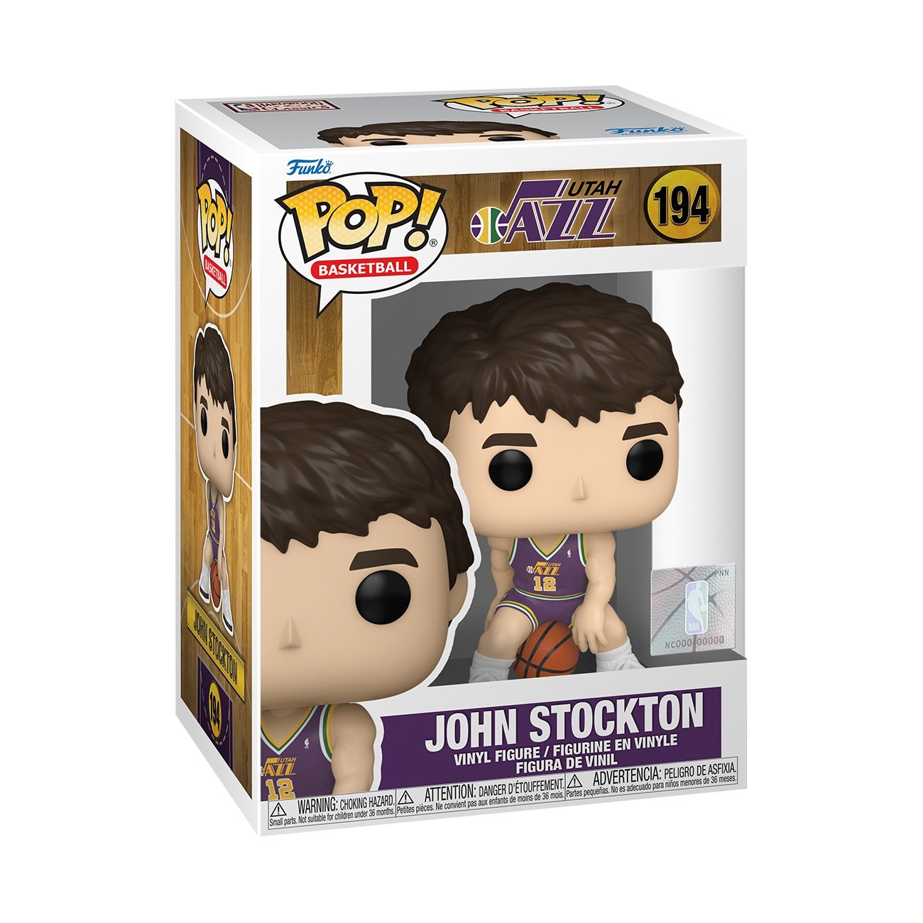 Funko Pop! NBA: Utah Jazz - Rookie Season John Stockton - flash vidéo