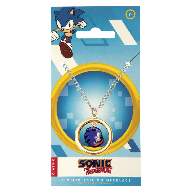 Sonic The Hedgehog - Collier avec fermoir "Anneau" en Édition Limitée