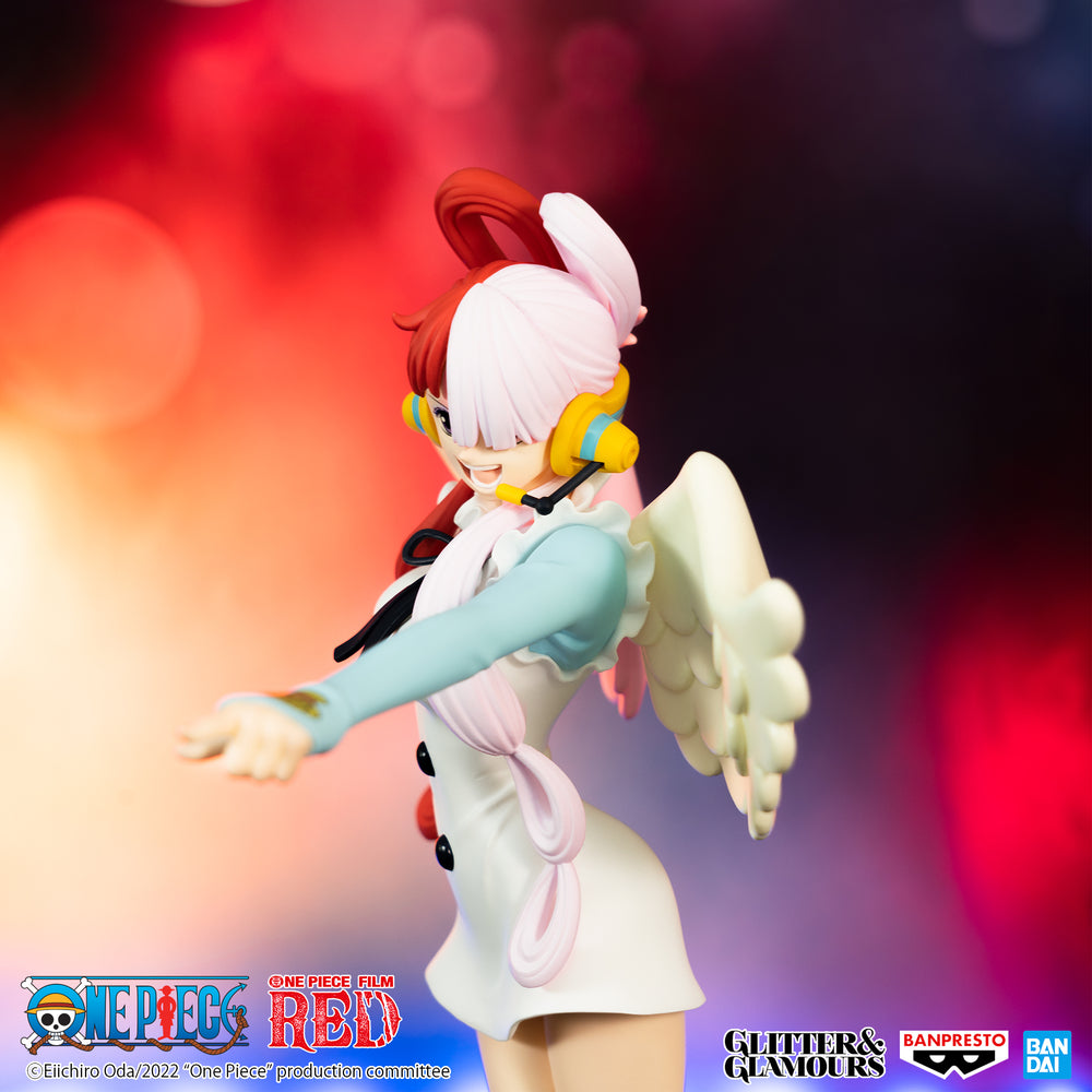One Piece: Film Red - Glitter & Glamours - Uta Statue 22cm - flash vidéo