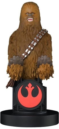 Cable Guys - Star Wars - Chewbacca Support Chargeur pour Téléphone et Manette - flash vidéo