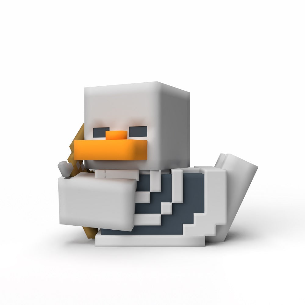 Numskull - TUBBZ Canard de bain - Minecraft - Squelette (Première Édition) - 9cm
