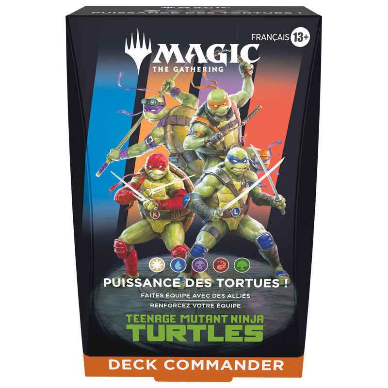 Magic: The Gathering - Deck Commander Teenage Mutant Ninja Turtles : Puissance des Tortues !