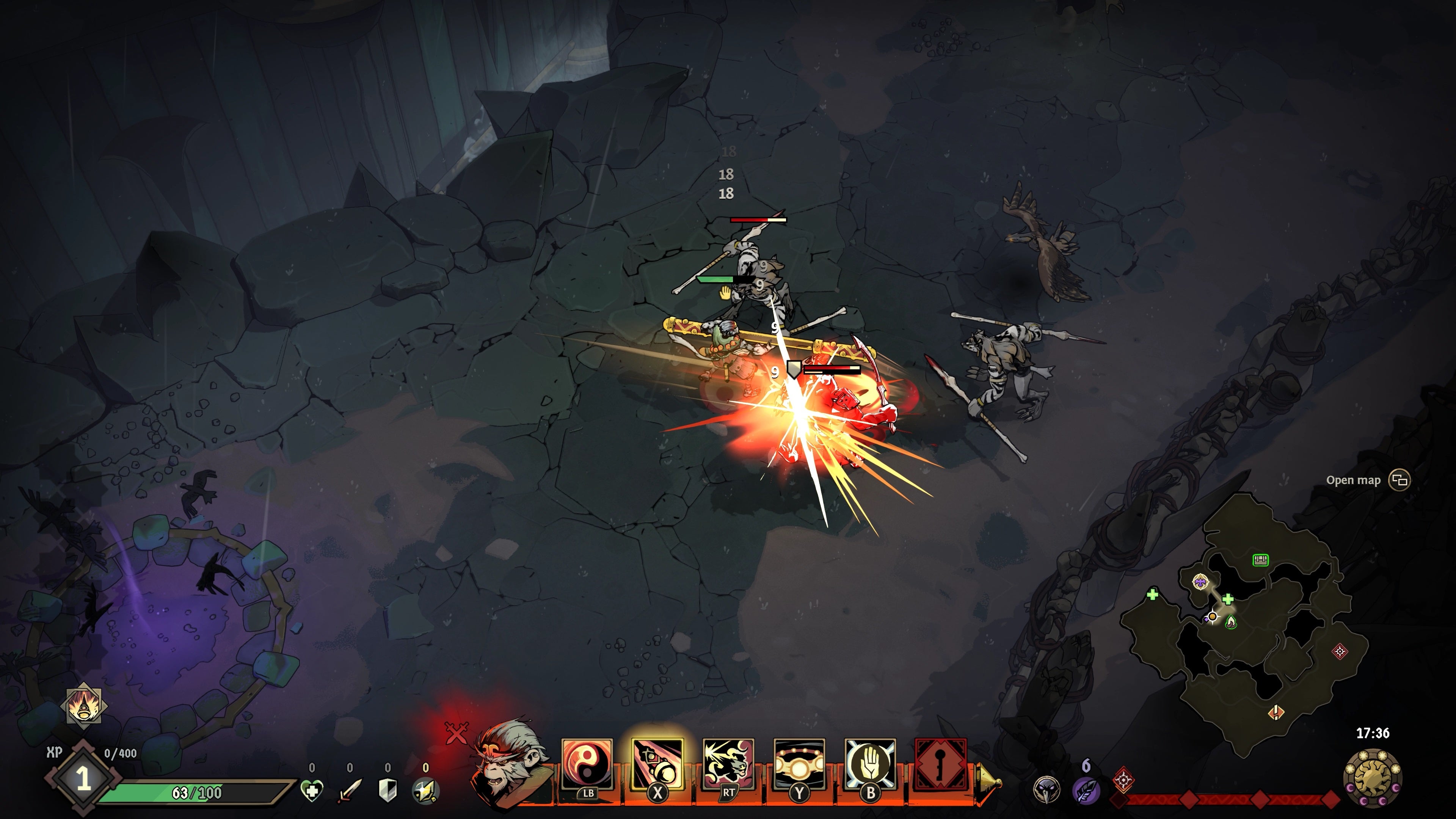 Ravenswatch - Legendary Edition - flash vidéo