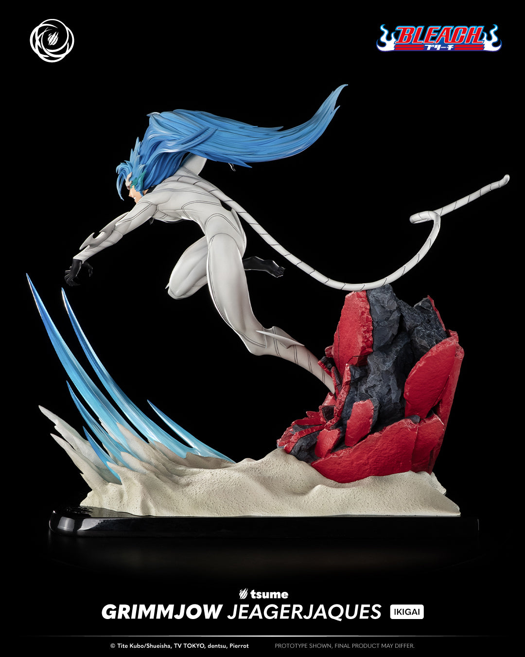 Tsume Art - IKIGAI 1/6 - Bleach - Grimmjow Jaggerjack Statue 36cm