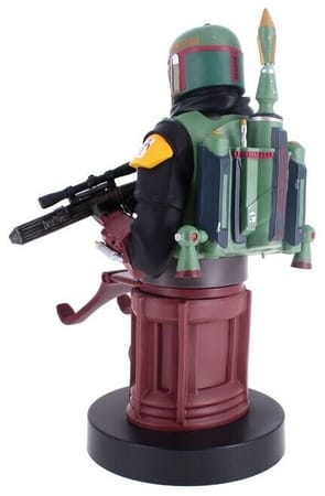 Cable Guys R.E.S.T - Book of Boba Fett - Boba Fett Support pour Téléphone et Manette - flash vidéo
