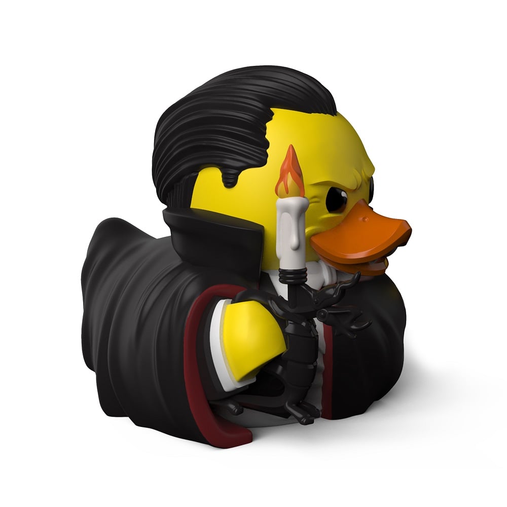 Numskull - TUBBZ Canard de bain - Universal Studios Monsters - Dracula (Première Édition) - 9cm - flash vidéo