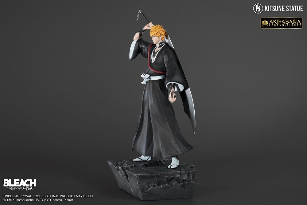 Legend Figure - Bleach : Thousand-Year Blood War - Ichigo Kurosaki 1/4 Statue 30cm - flash vidéo
