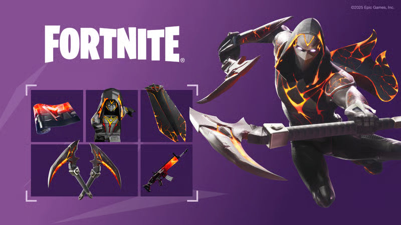 Fortnite - Pack Feu et Glace Obscurs (Code-in-a-box)