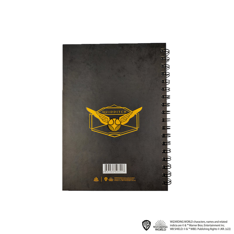 Wizarding World - Harry Potter - Carnet à spirales A5 - Vif d'or