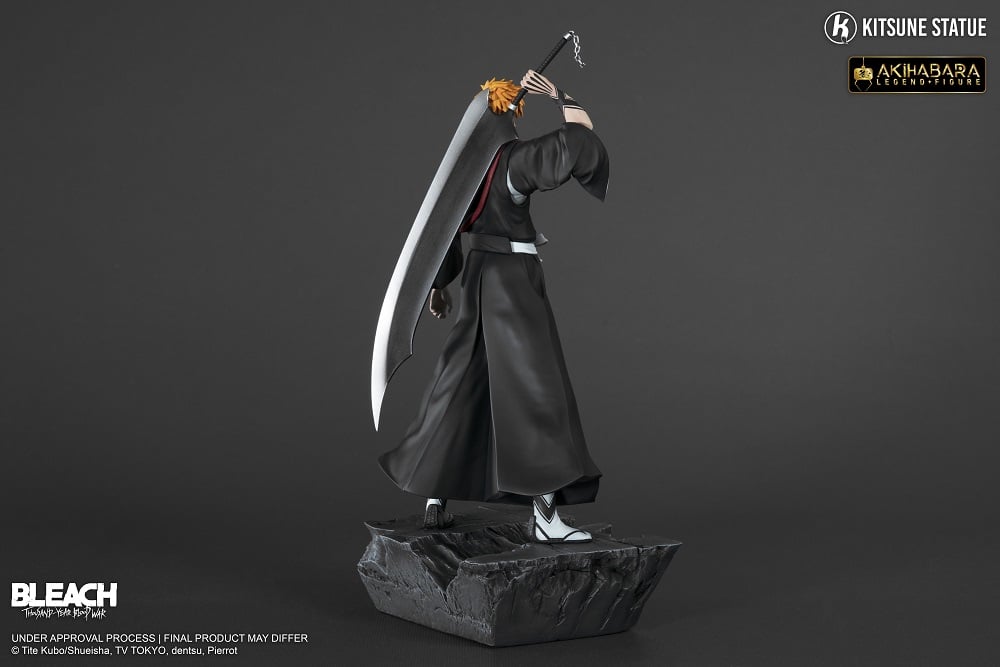 Legend Figure - Bleach : Thousand-Year Blood War - Ichigo Kurosaki 1/4 Statue 30cm - flash vidéo