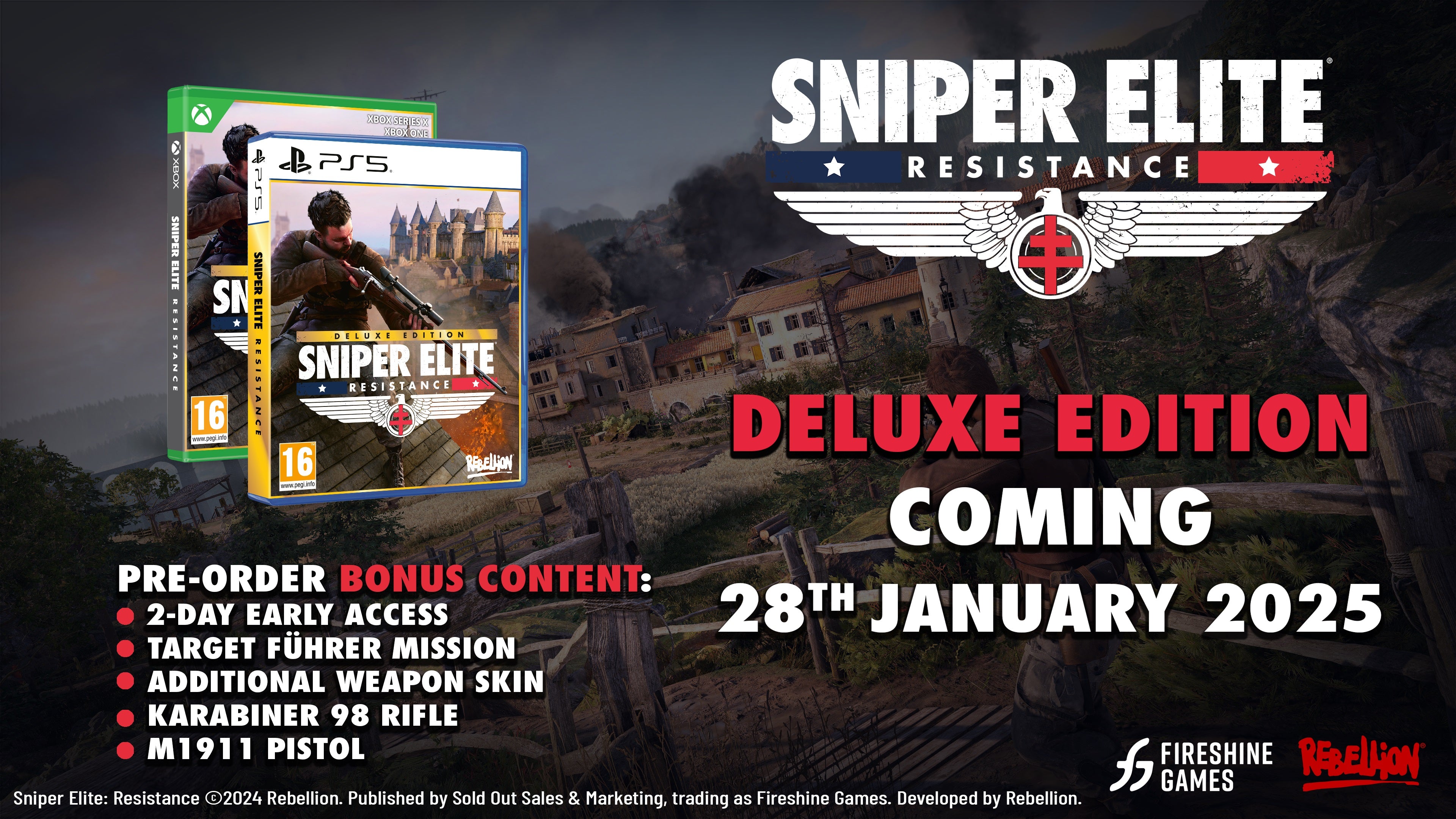 Sniper Elite : Resistance - Deluxe Edition - flash vidéo