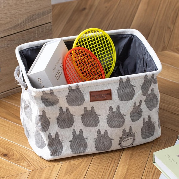 Ghibli - Mon Voisin Totoro - Boîte de Rangement Grande Silhouette Totoro 26x37cm - flash vidéo